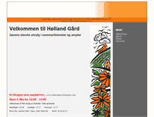 Tablet Screenshot of hollandgard.no